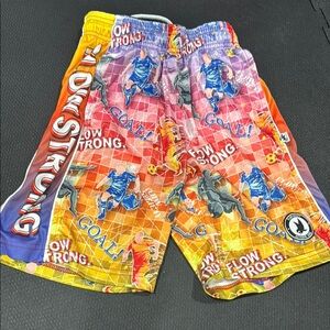Flow Strong Kids' Colorful Sports Shorts